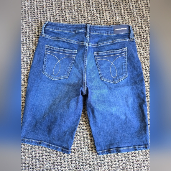 Calvin Klein Blue Straight Cut Jeans - Picture 12 of 12